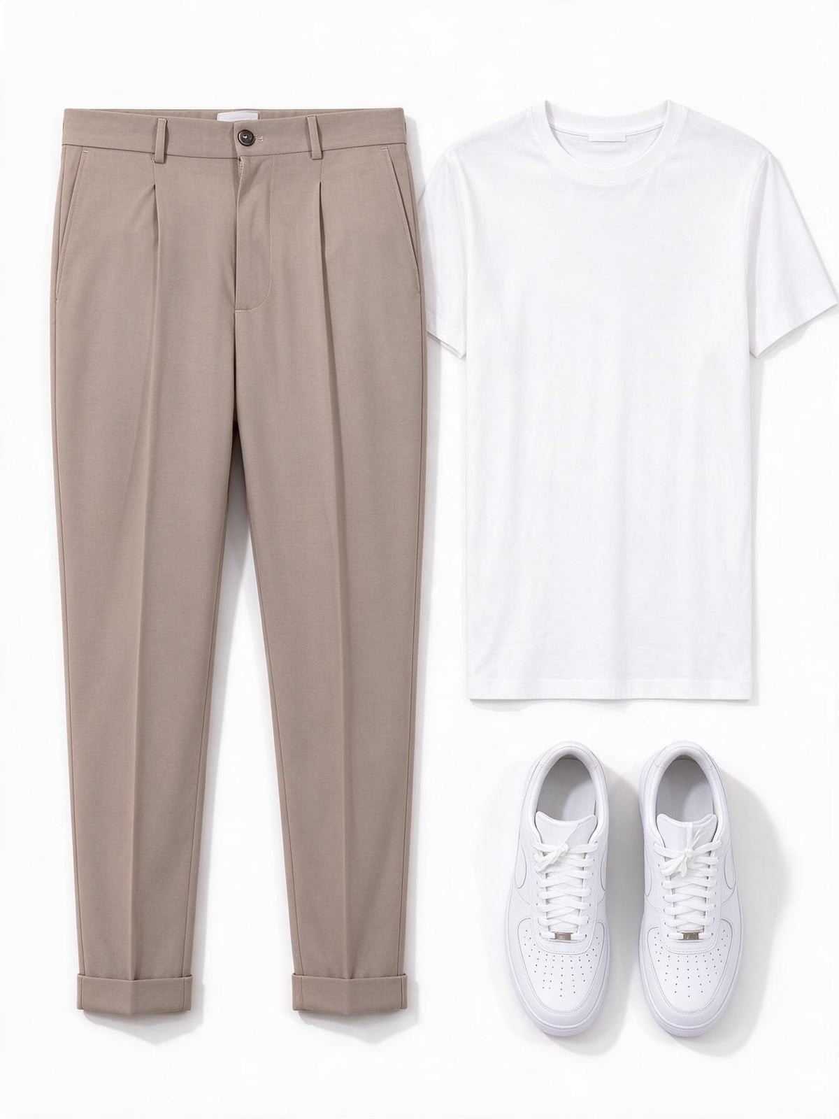 Soldier Pantalone Slim Fit Fresco Lana Beige