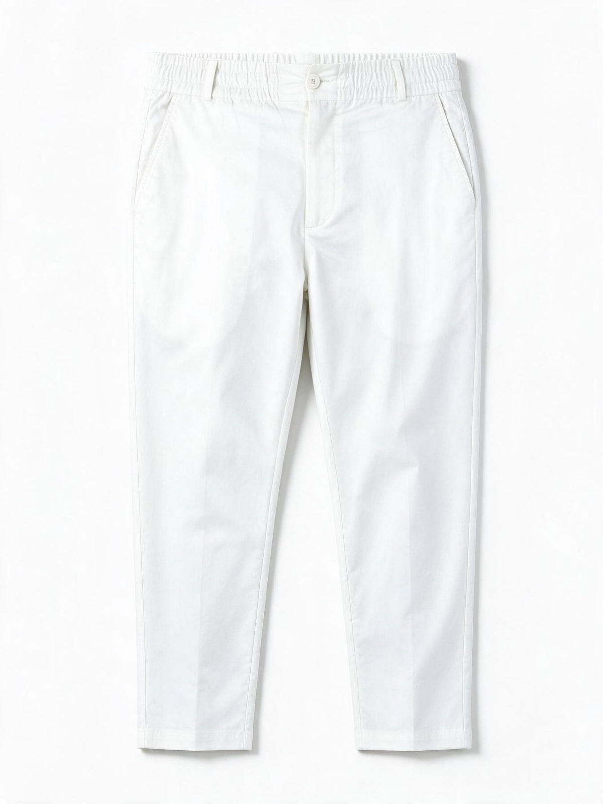 Soldier Pantaloni Con Elastico New Nain Sol-66 Bianco