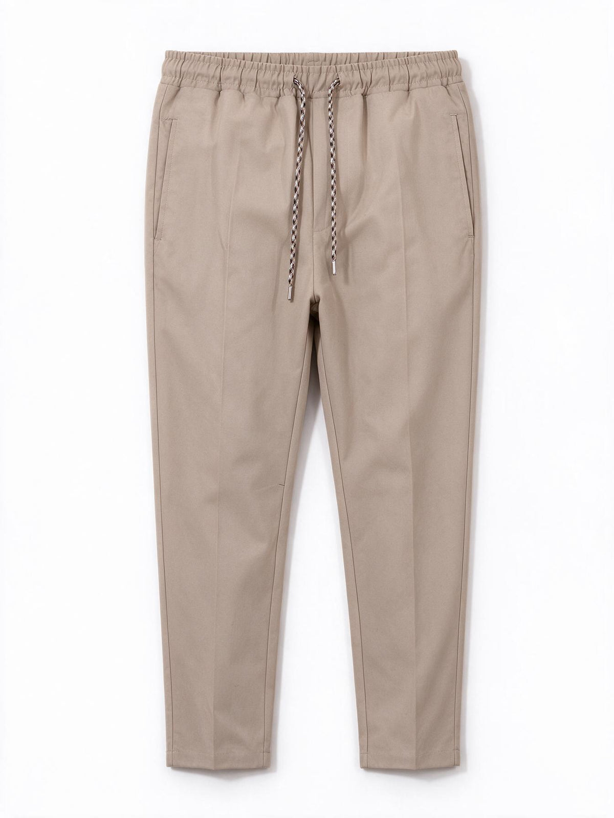 Soldier Pantalone Con Elastico Tapered Nain Beige