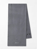 Jacquemus Sciarpa Tailleur grigia scuro in lana e cashmere