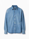 Jacquemus Camicia blu in denim de-Nîmes Simon