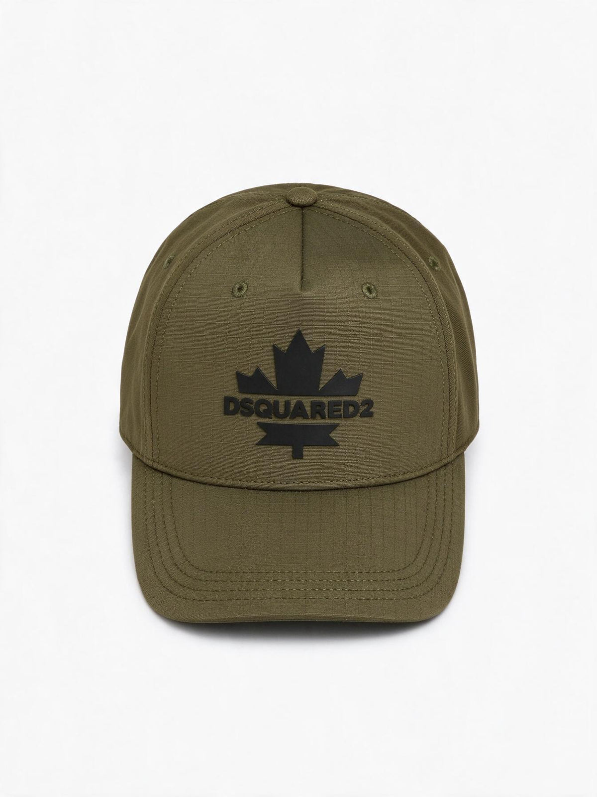 Dsquared2 Cappello baseball green con logo tarmac