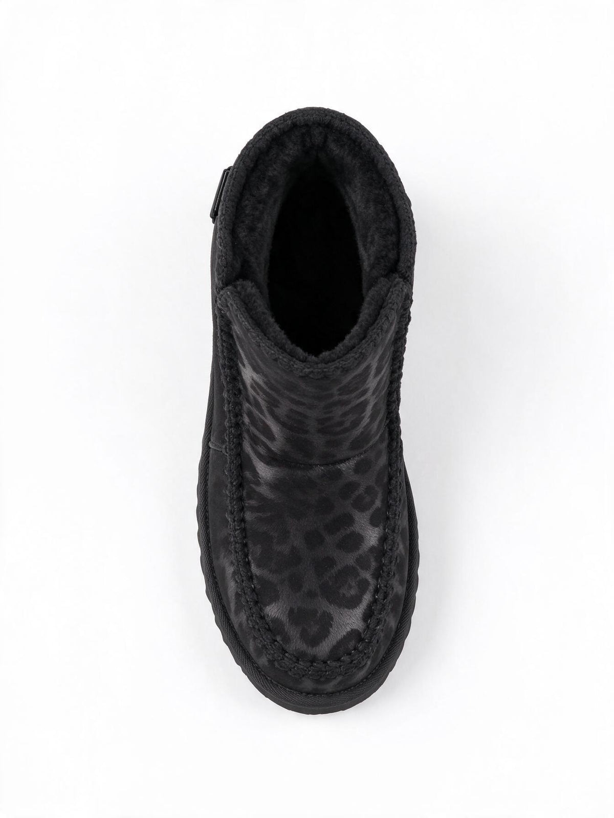 Icon Stivaletti animalier in ecopelle e pelliccia sintetica