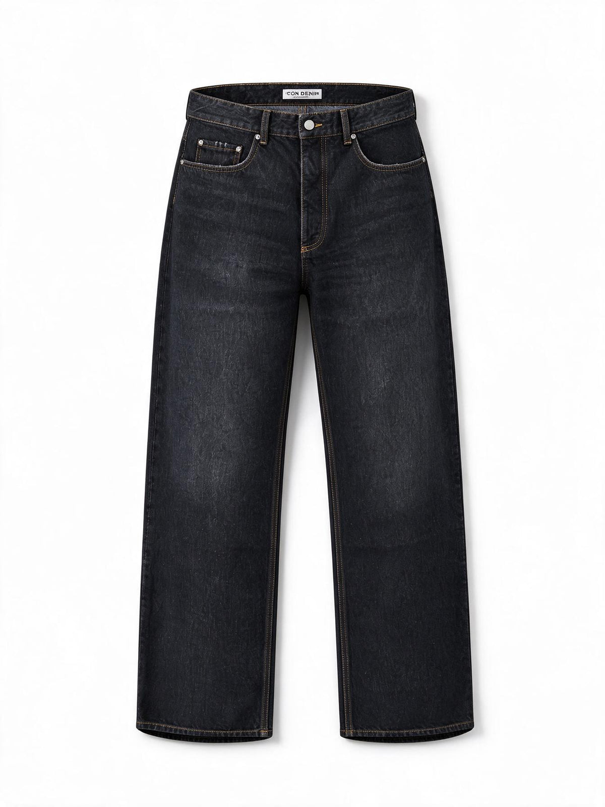 Icon Jeans in denim nero