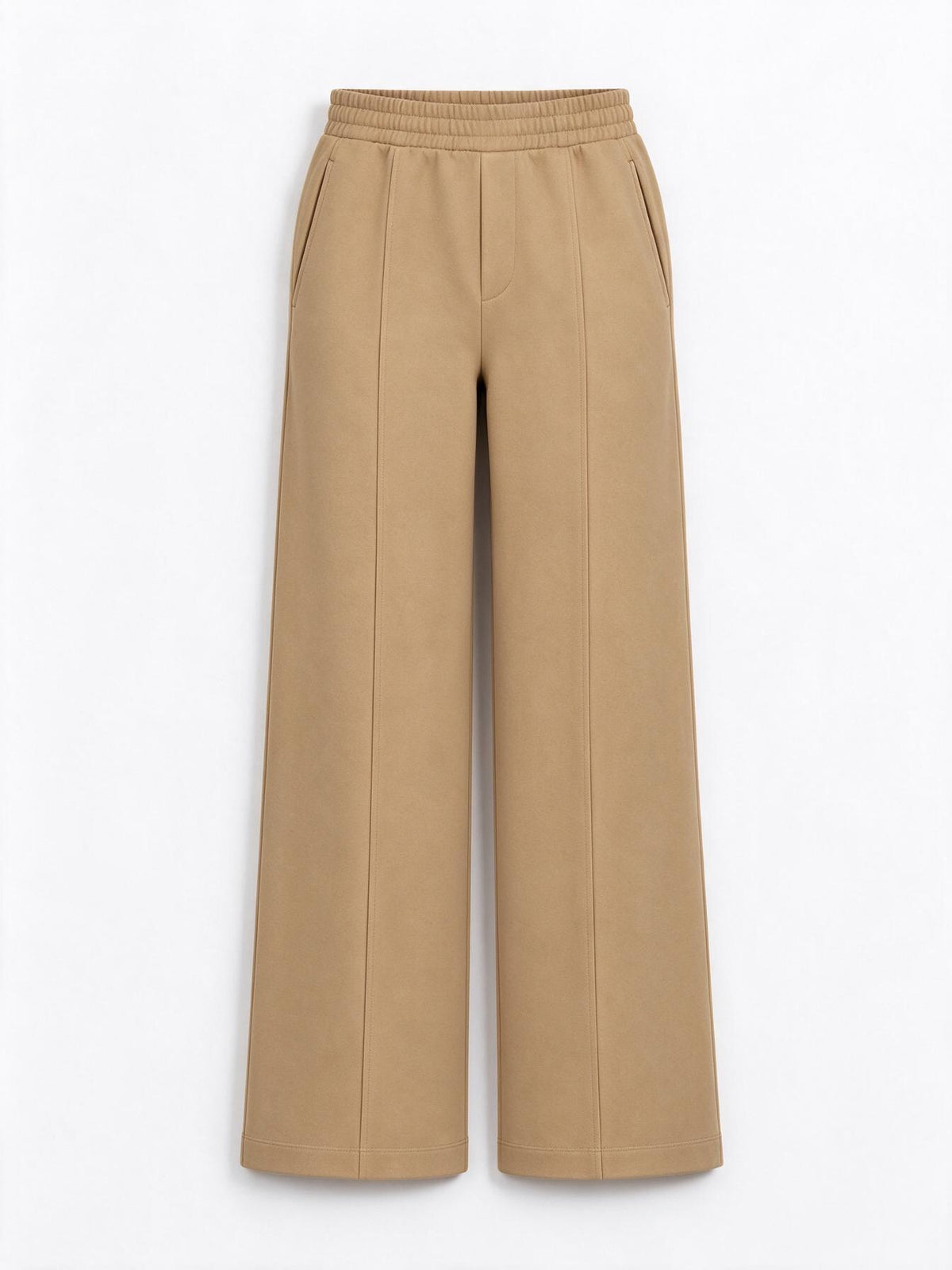 Silvian Heach Pantaloni Wide Leg con Nervatura Sartoriale