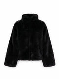 Silvian Heach Giacca Boxy in Ecopelliccia