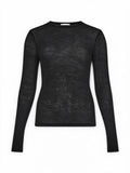Silvian Heach Maglia Girocollo Second Skin Nera