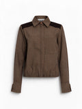 Silvian Heach Giacca con Inserti a Contrasto