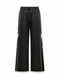 Amiri Pantaloni Lasso con Profili a Contrasto