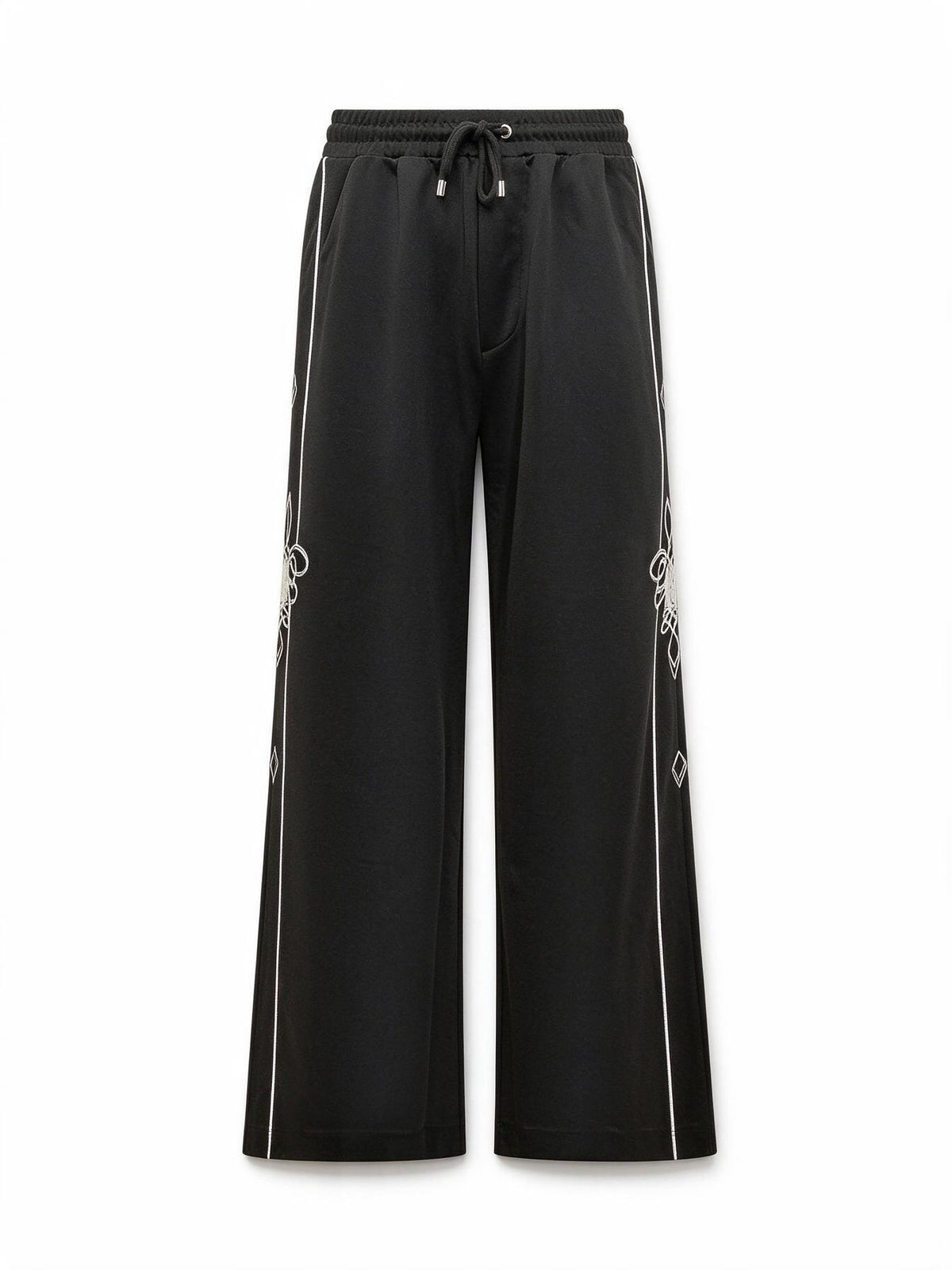 Amiri Pantaloni Lasso con Profili a Contrasto