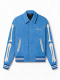 Amiri Bones Jacket Varsity Blue