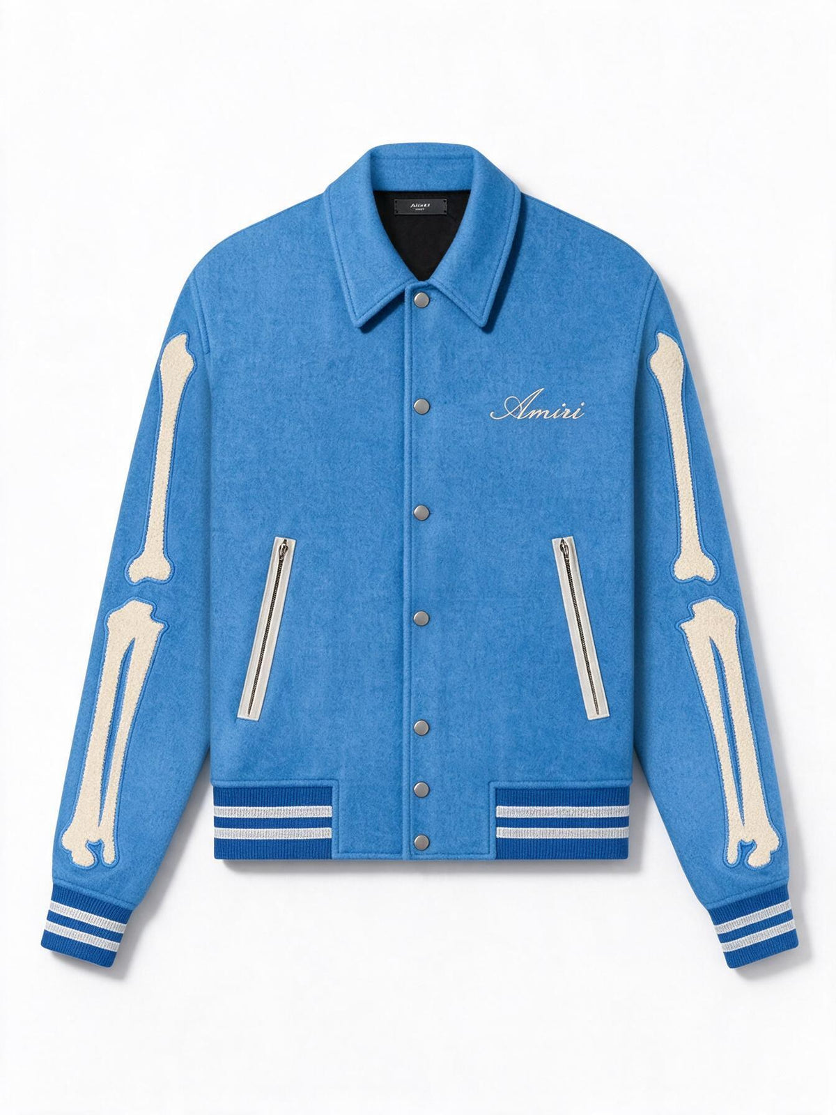 Amiri Bones Jacket Varsity Blue