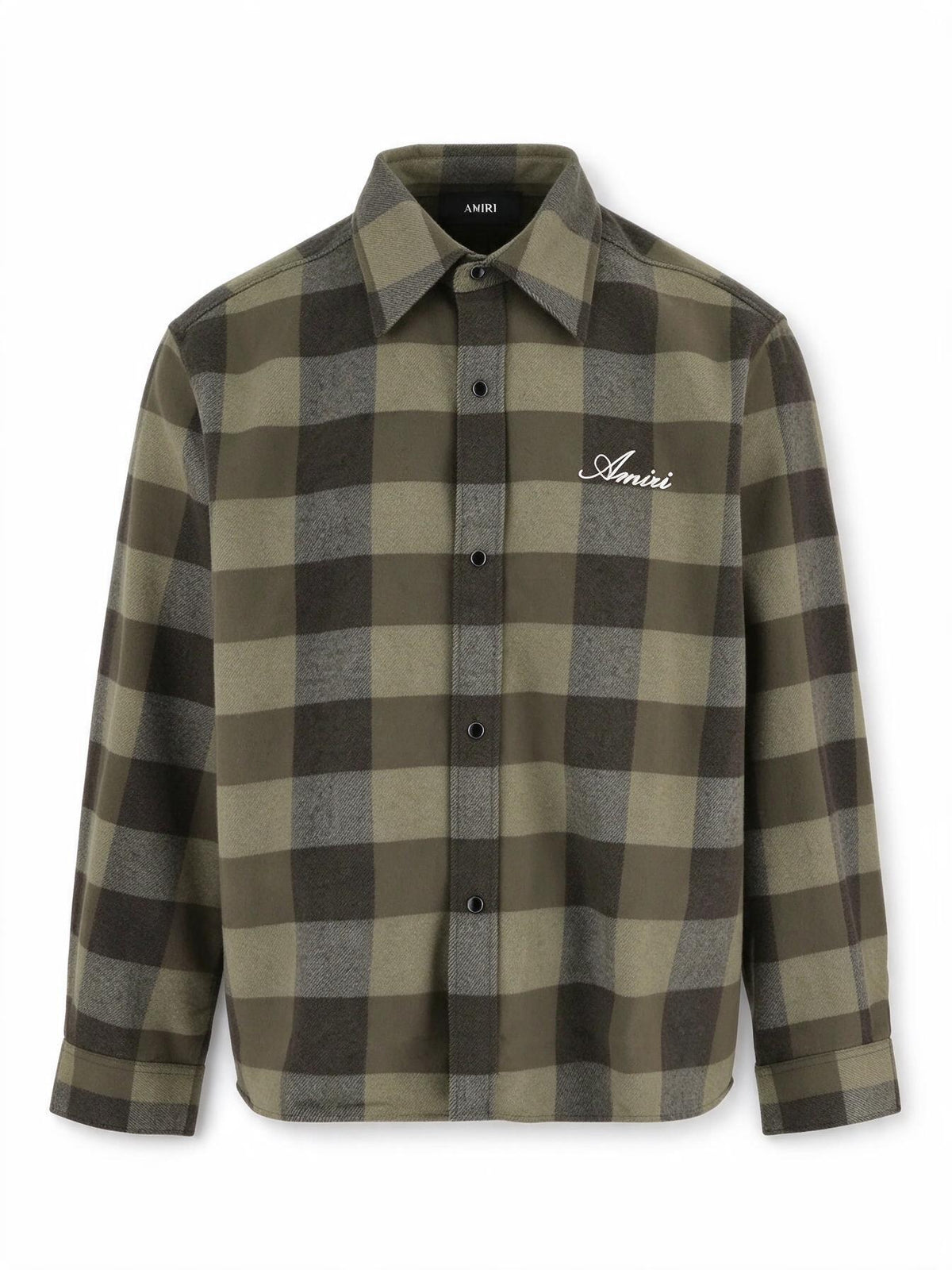 Amiri Camicia a Quadri con Logo