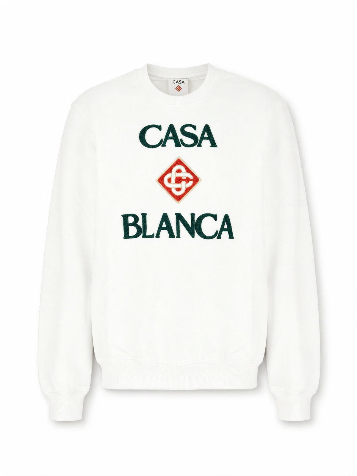 Casablanca Maglione Stacked Logo in Cotone
