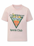 Casablanca T-Shirt Aderente con Stampa Grafica