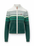 Casablanca Cardigan a Righe con Zip