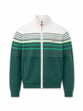 Casablanca Giacca Boucle a Righe con Zip