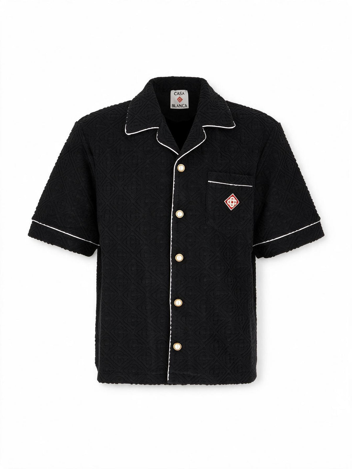Casablanca Camicia in misto cotone elasticizzato