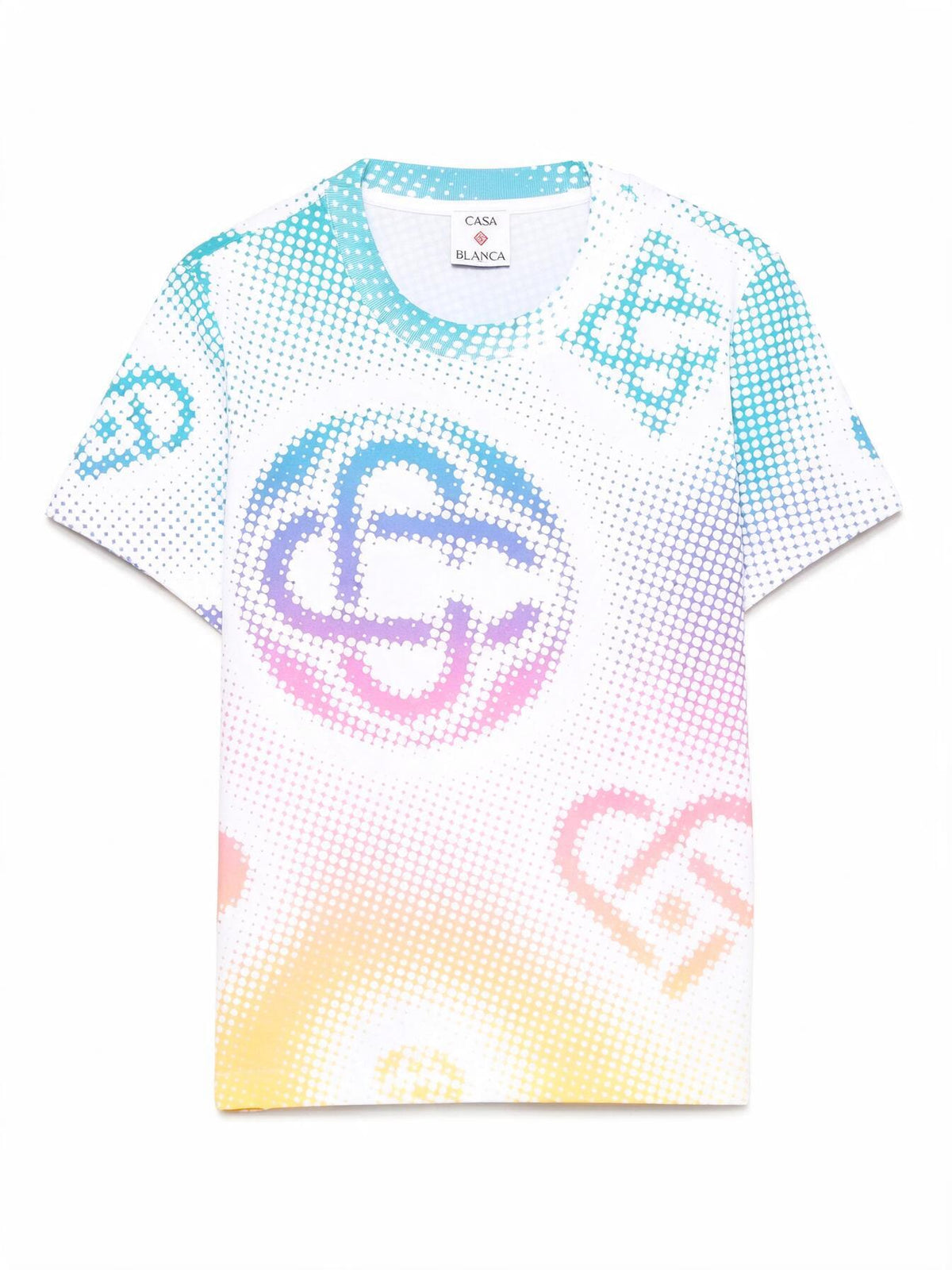 Casablanca T-shirt aderente halftone