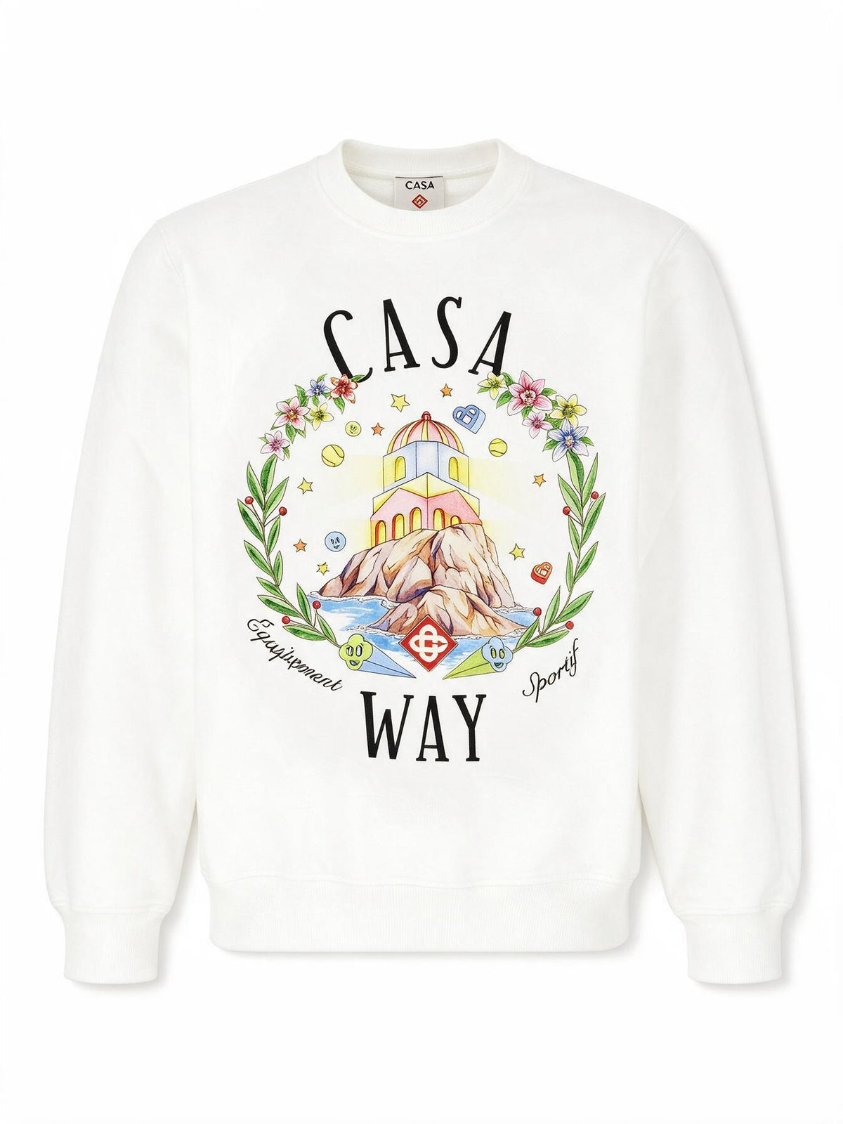Casablanca Felpa in cotone