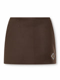 Casablanca Minigonna Varsity con Emblema