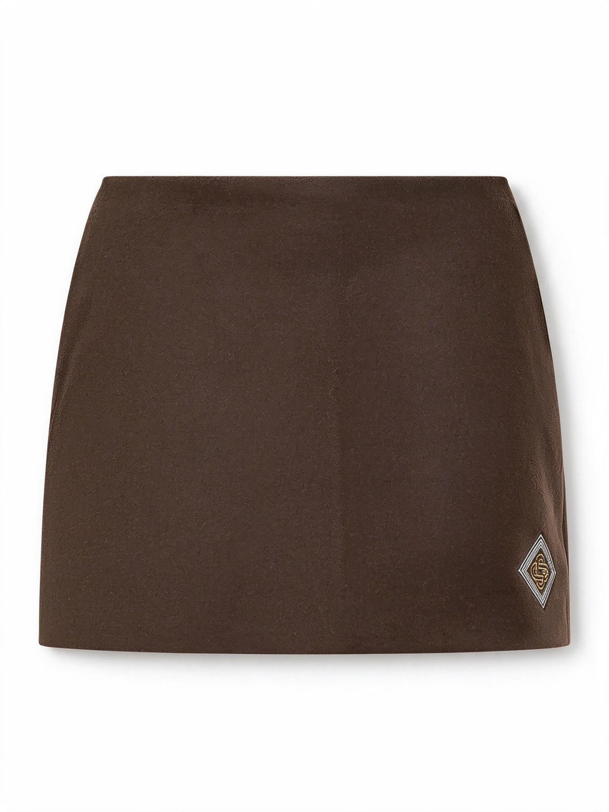 Casablanca Minigonna Varsity con Emblema