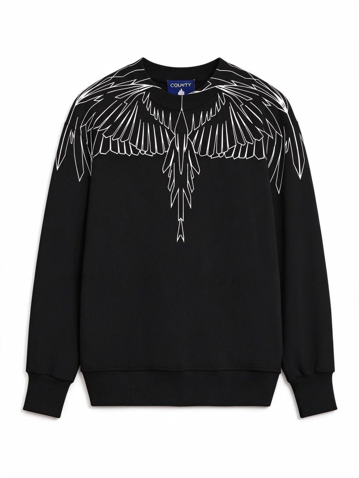 Marcelo Burlon Felpa girocollo con logo