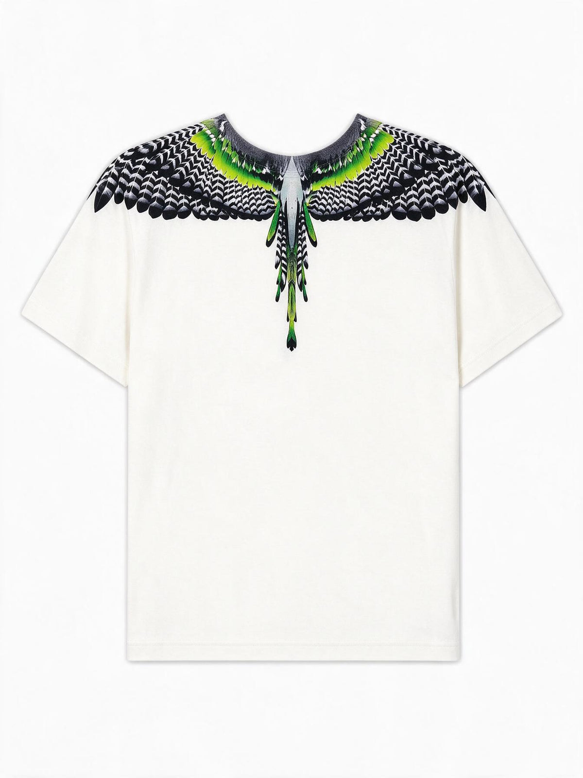 Marcelo Burlon T-shirt Green Wings cocco