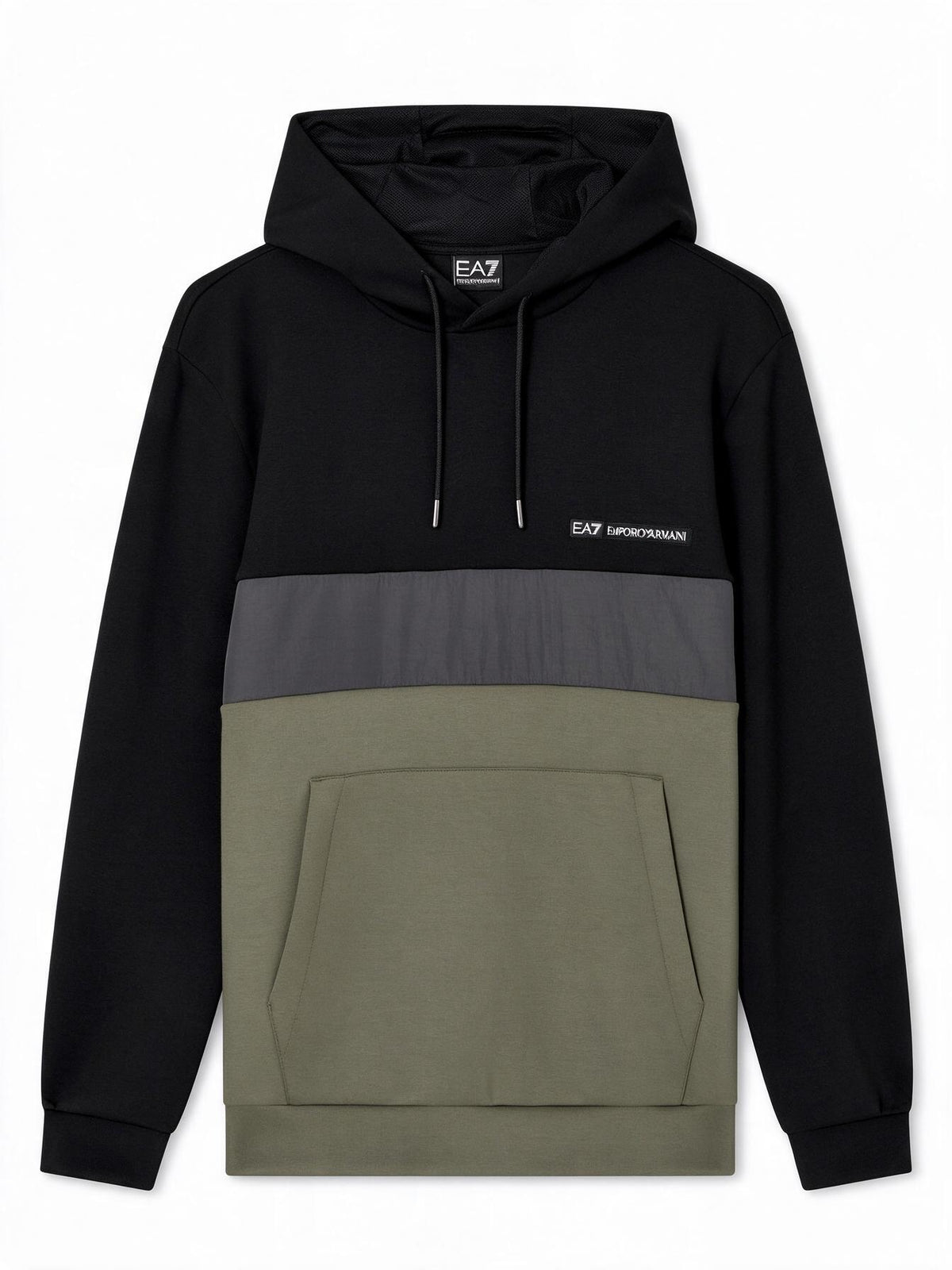 Emporio Armani Felpa con cappuccio EA7 Athletic Colour Block