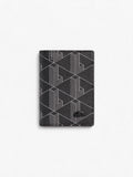 Lacoste Portafoglio THE BLEND CARD HOLDER nero per uomo e donna con trama monogr