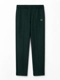 Lacoste Pantaloni REGULAR-FIT TRACK PANTS verde per uomo in tessuto tecnico con 