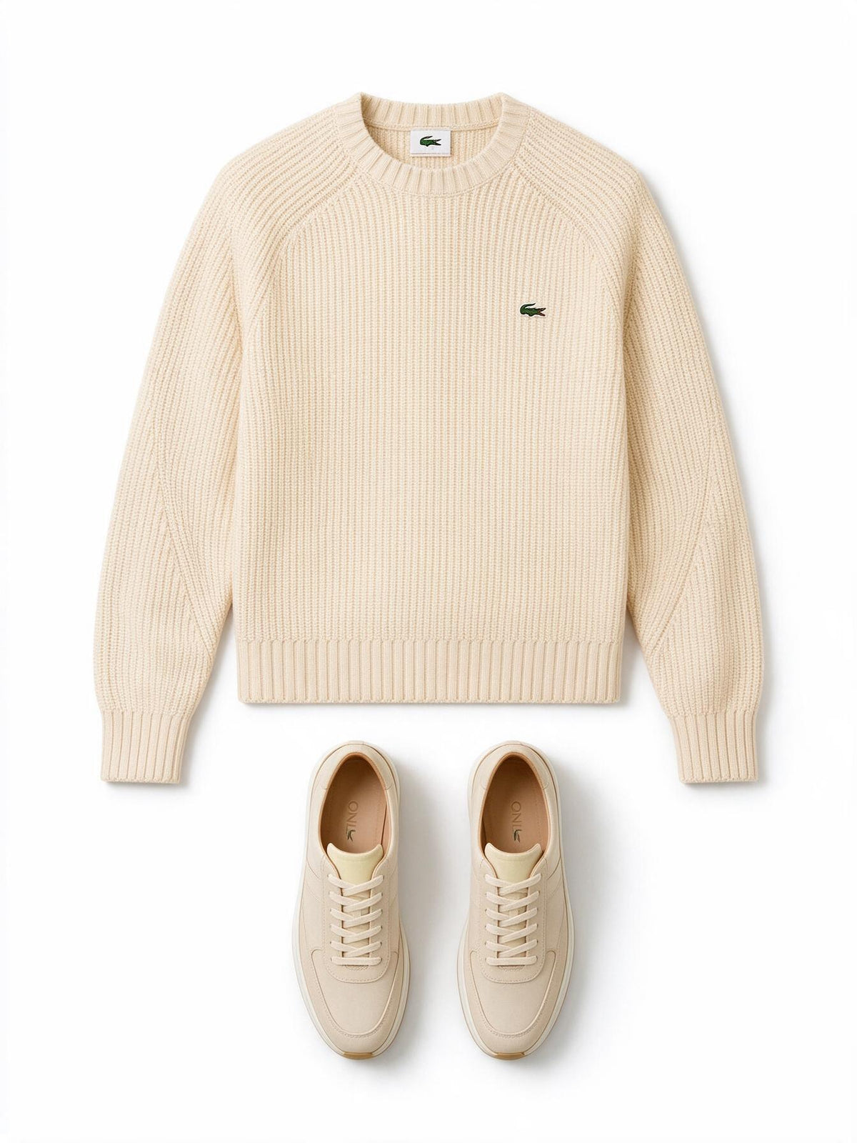Lacoste Pullover Uomo Avorio