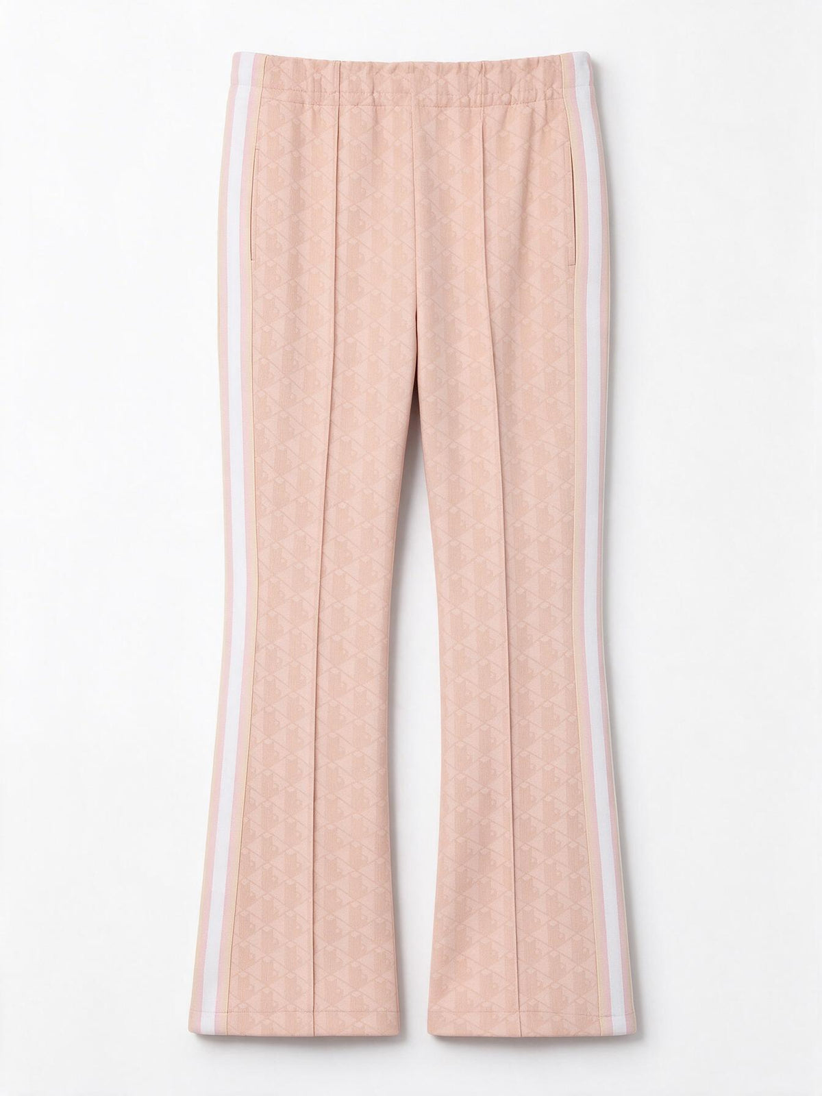 Lacoste Pantaloni CASUAL SWEATPANTS rosa da donna con coulisse