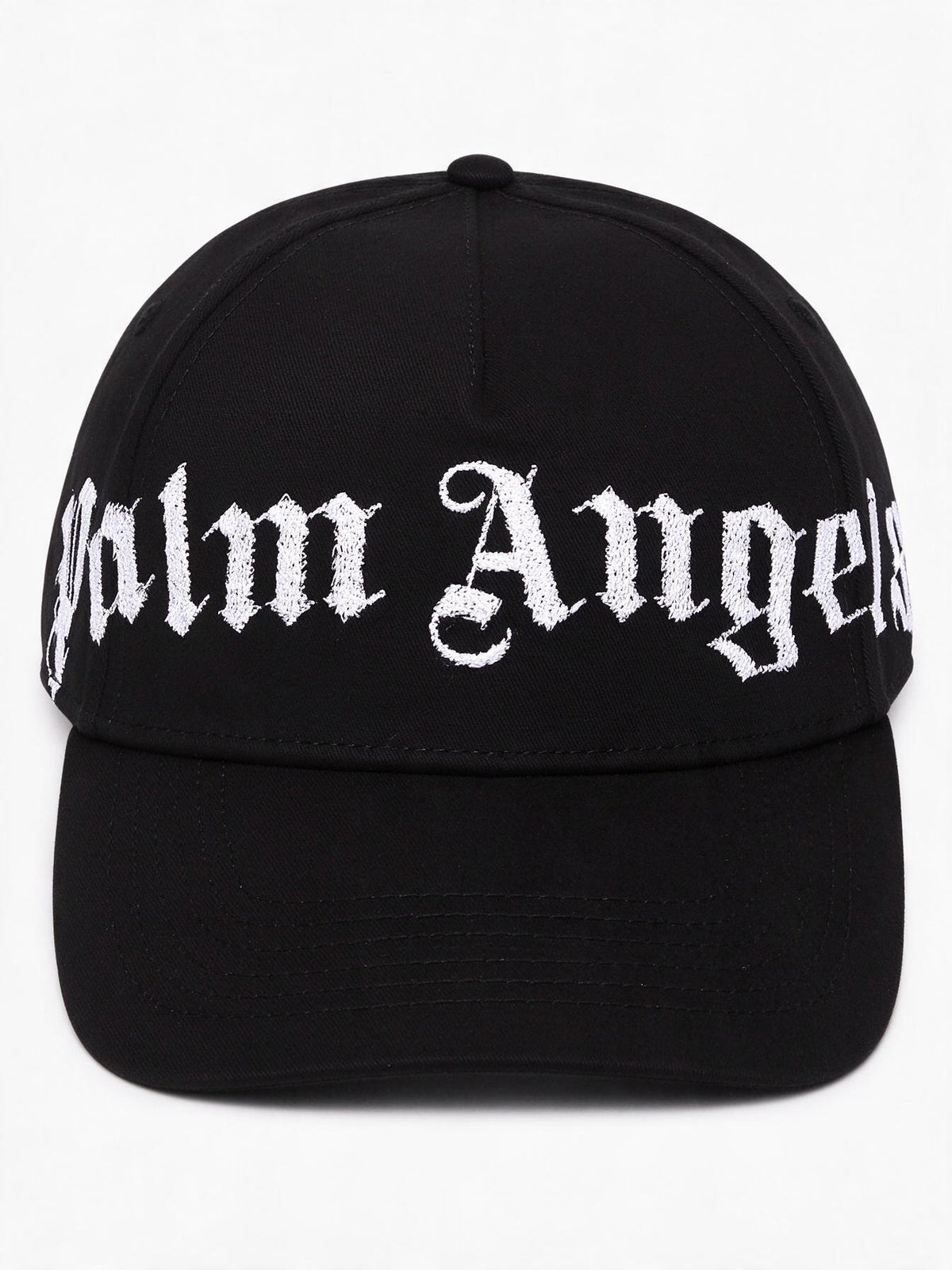 Palm Angels Cappello con visiera nero per uomo e donna con logo