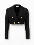 Palm Angels Giacca in misto poliestere nero