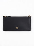 Pinko Pochette Horizontal Flat Bag nera da donna