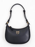 Pinko Borsa a spalla Half Moon nera da donna
