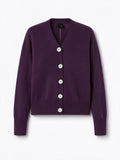 Pinko Cardigan VIENNA prugna da donna con bottoncini