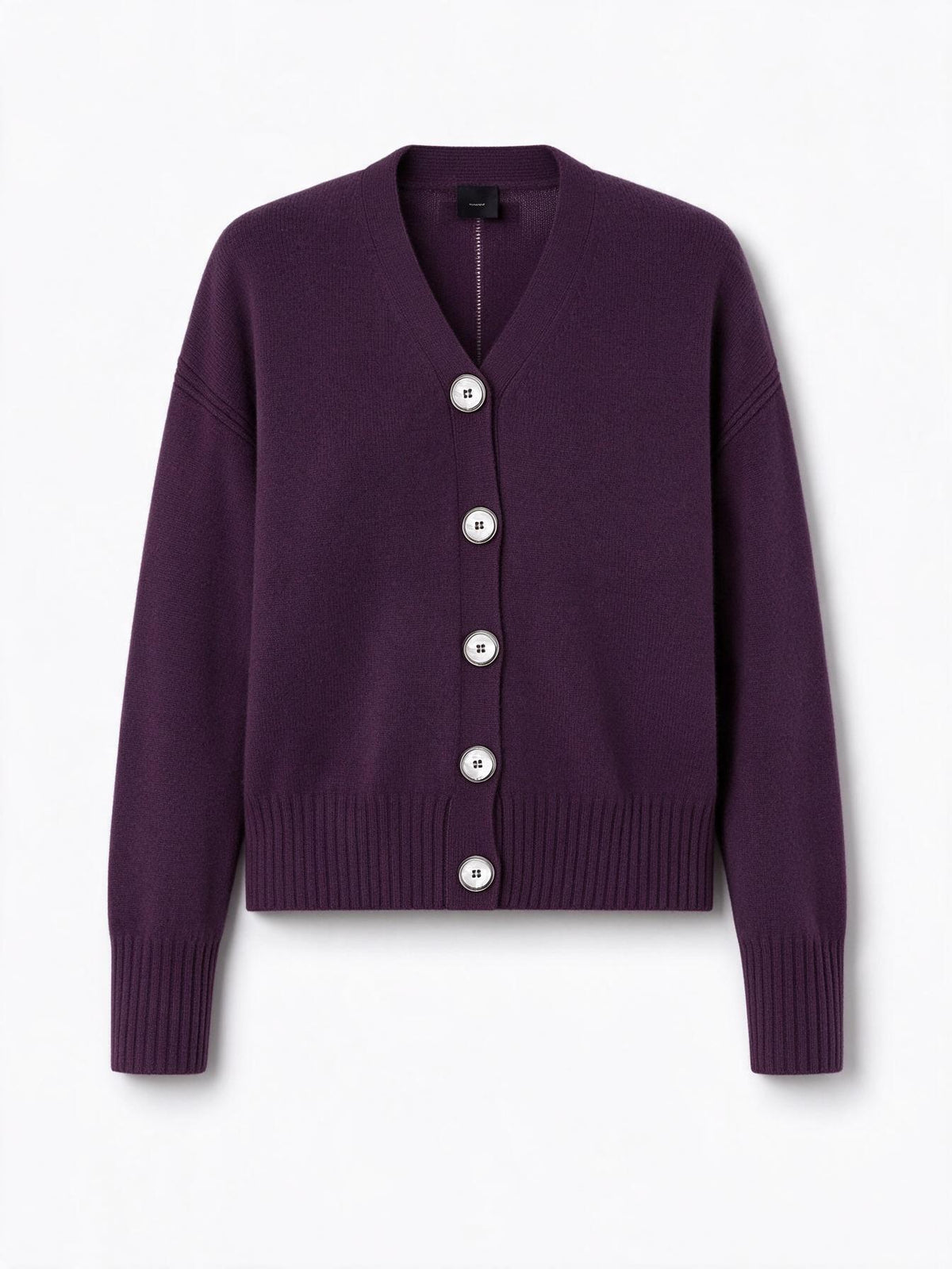 Pinko Cardigan VIENNA prugna da donna con bottoncini