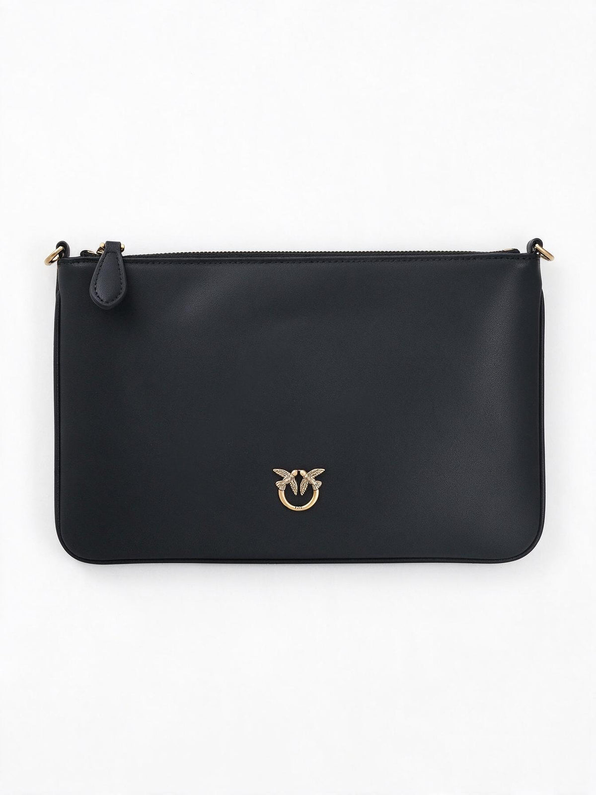 Pinko Pochette Classic Flat Love Bag Simply nera da donna