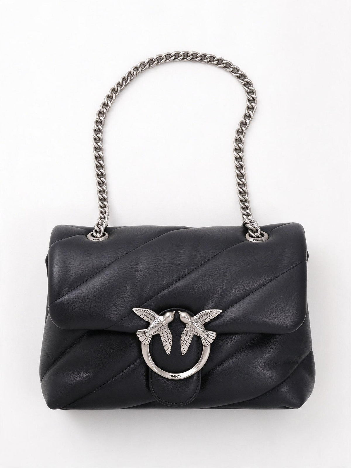 Pinko Borsa a tracolla Mini Love Bag Puff nera da donna