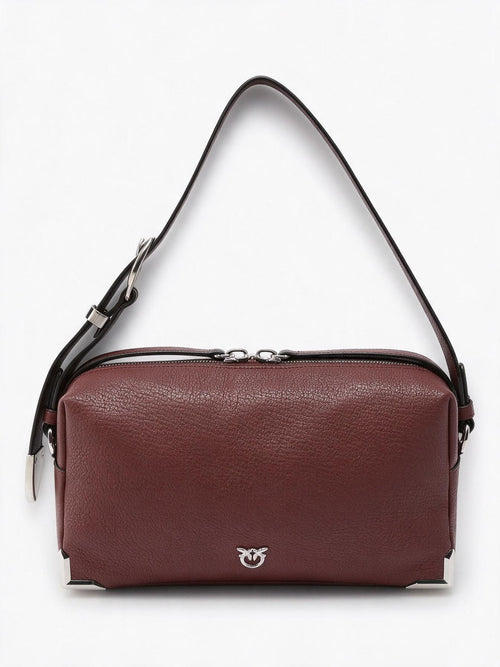 Pinko Borsa a spalla HALF MOON castano intenso-marrone per donna con tracolla re