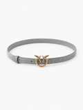 Pinko Cintura Love Birds grigio perla da donna