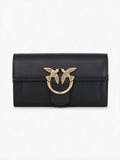 Pinko Borsa LOVE ONE WALLET C mini a tracolla Nero Antique Gold da donna