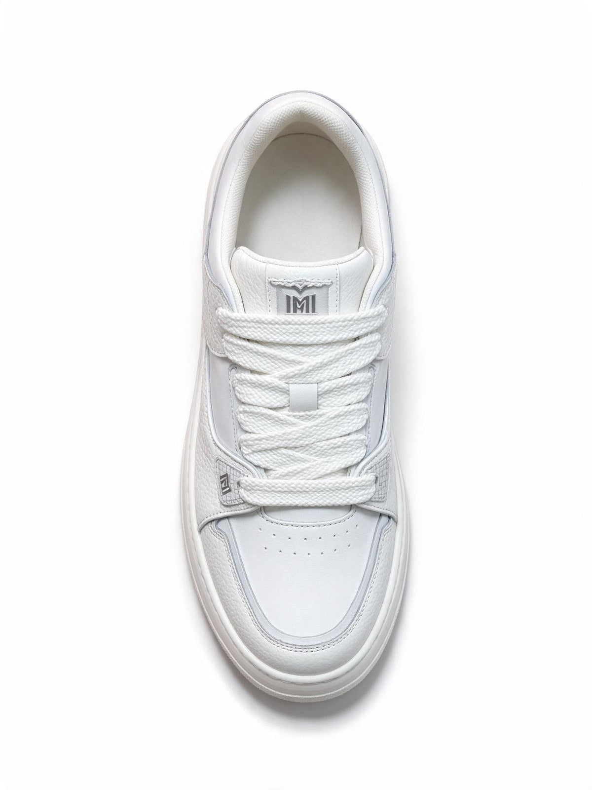 Brian Mills Sneakers in Pelle Made in Italy Mod. Amiri Bianca