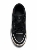Brian Mills Sneaker In Pelle Mod. Amiri Nera/Bianca