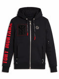 Philipp Plein Scarface Black Hoodie Sweat Jacket
