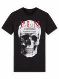 Philipp Plein Black Skull Graphic T-Shirt