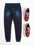 Philipp Plein Navy Slim Shady Chill Fit Trousers